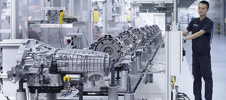 Audi Starts Production of Transmissions in China