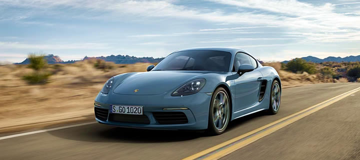 The new 2017 Porsche 718 Cayman