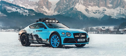 Bentley Continental GT  to Compete at GP Ice Race in Austria