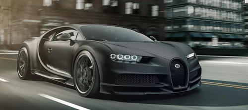 Bugatti Introduces Special Model Chiron Noire 