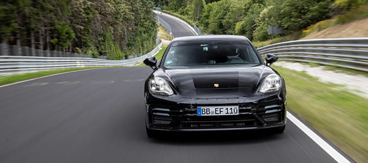 Upcoming Panamera Is the Fastest Executive Saloon at Nordschleife